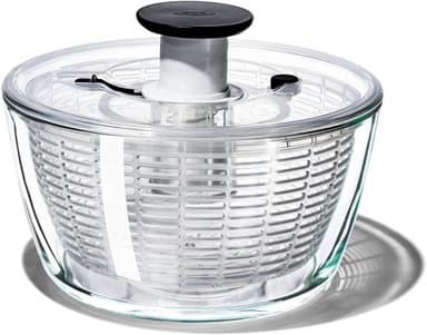 OXO Good Grips glass salad spinner