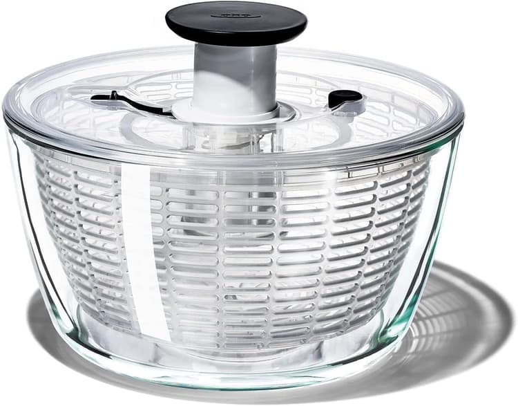 OXO Good Grips glass salad spinner