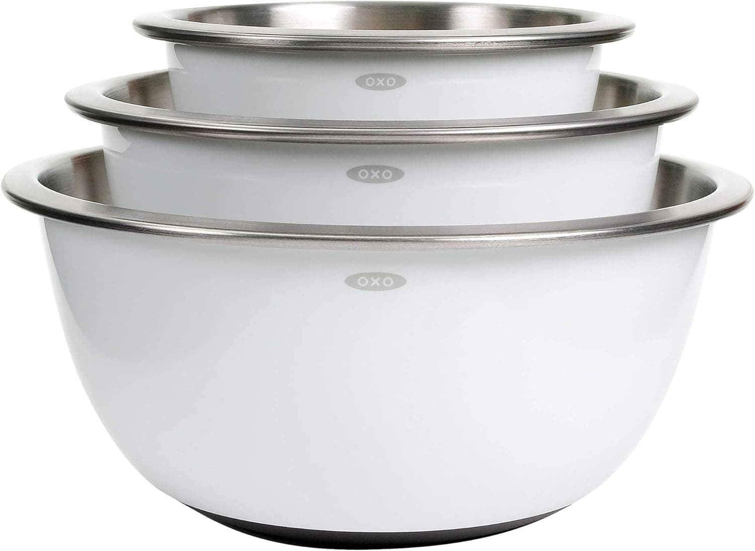 OXO Good Grips stainless steel mixing bowl set